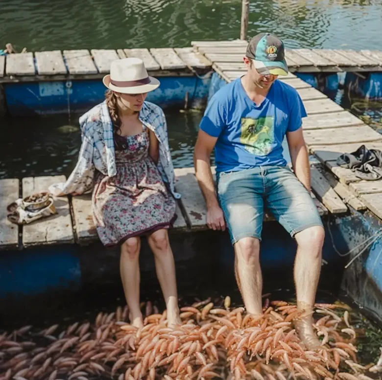 Madu River Fish Therapy Captain's Marina Sri Lanka